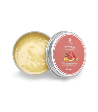 WATERMELON FACE CREAM - CONTROLS EXCESSIVE OIL, REDUCES ACNE, WRINKLES & DARK SPOTS on satliva.com