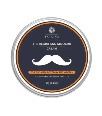 THE BEARD AND MOOCHH CREAM - PROMOTES NATURAL GROWTH & KEEPS BEARD HEALTHY on satliva.com