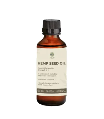 HEMP SEED OIL (100 ML) - 100% PURE HEMP SEED OIL WITH BALANCED OMEGA 3, 6 & 9 on satliva.com